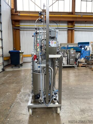 Gebrauchte GEA Westfalia Scheibenzentrifuge aus Edelstahl, Modell FSD 1-06-107 GEA FSD 1-06-107