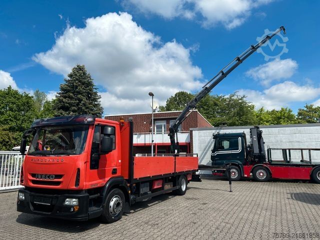 Auto-dizalica montirana na kamionu IVECO 120E25 Eurocargo Pritsche +HIAB XS 088 Kran