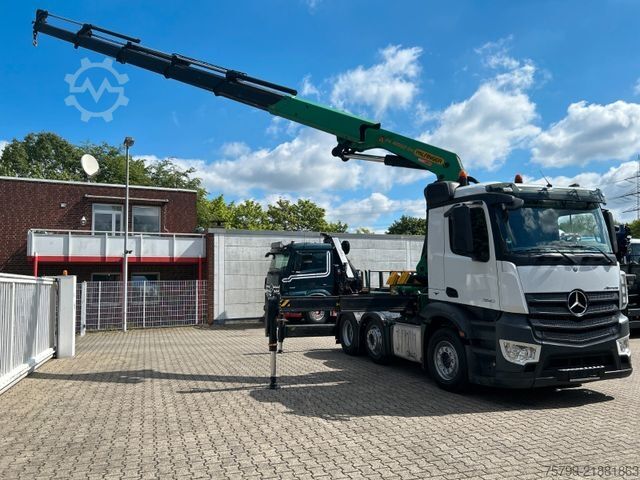 Auto-dizalica montirana na kamionu MERCEDES-BENZ 2545 Antos SZM mit PK 41002 Kran 6x2