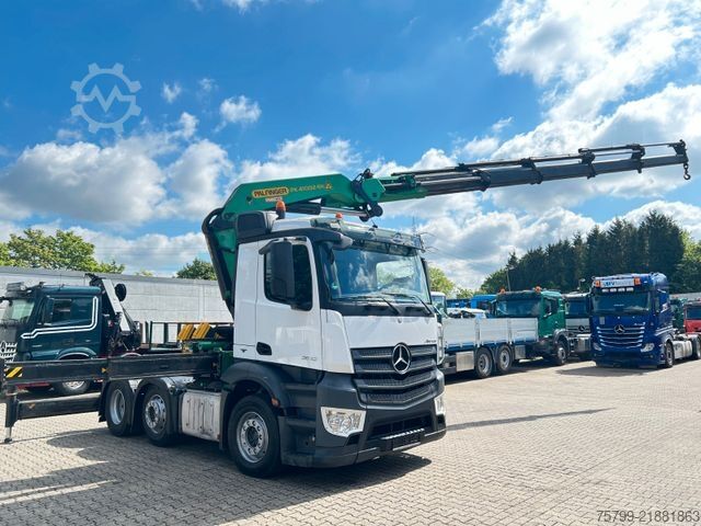 Auto-dizalica montirana na kamionu MERCEDES-BENZ 2545 Antos SZM mit PK 41002 Kran 6x2