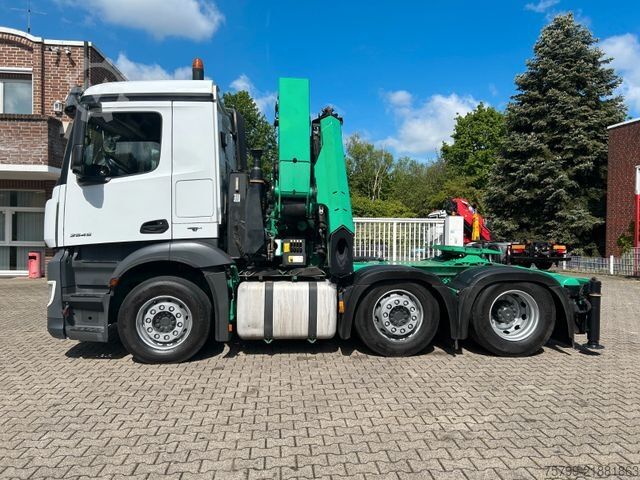 Auto-dizalica montirana na kamionu MERCEDES-BENZ 2545 Antos SZM mit PK 41002 Kran 6x2