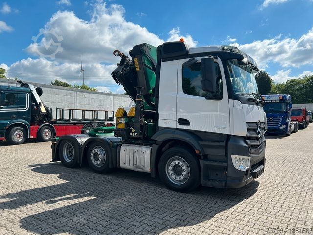 Auto-dizalica montirana na kamionu MERCEDES-BENZ 2545 Antos SZM mit PK 41002 Kran 6x2