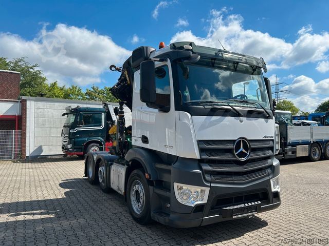 Auto-dizalica montirana na kamionu MERCEDES-BENZ 2545 Antos SZM mit PK 41002 Kran 6x2