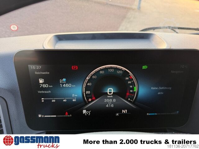 Autocamion cu cârlig pentru containere Mercedes-Benz Arocs 2553 L 6x2, Lenk-/Liftachse, Navi,