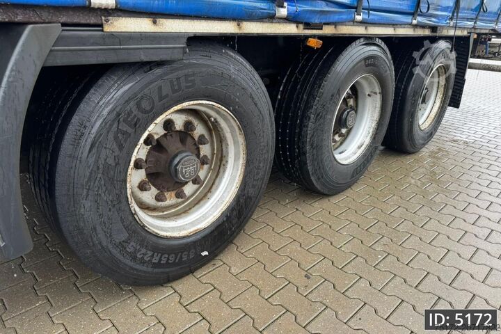 Sliding tarpaulins Krone SD / BPW Drum