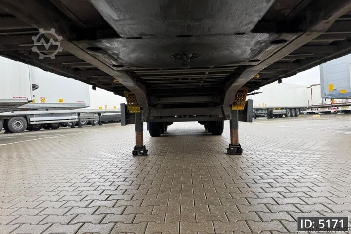 Sliding tarpaulins Schmitz Cargobull SCB*S3 / Alu planks / Disk brakes / Huckepack