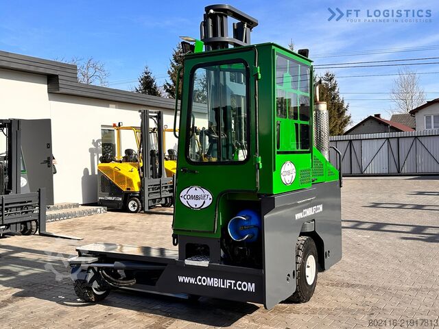 4 रास्ता फोर्कलिफ्ट Combilift C4000 / LPG / DUPLEX / 4500MM /FREE LIFT