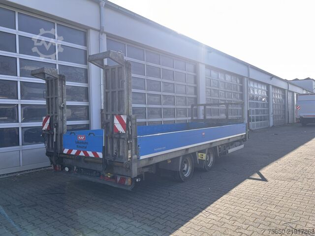 Tieflader Anhänger Humbaur HBTZ 136224 TA-BS  13,6 t Tandemtieflader