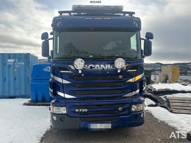 Самосвал Scania R730 6x4 tipper truck.