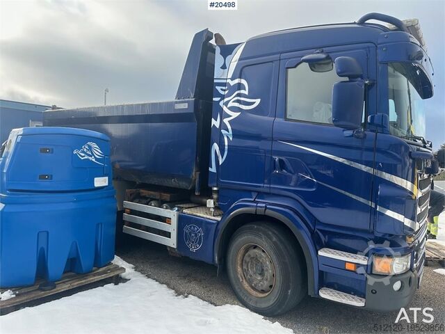 Самосвал Scania R730 6x4 tipper truck.