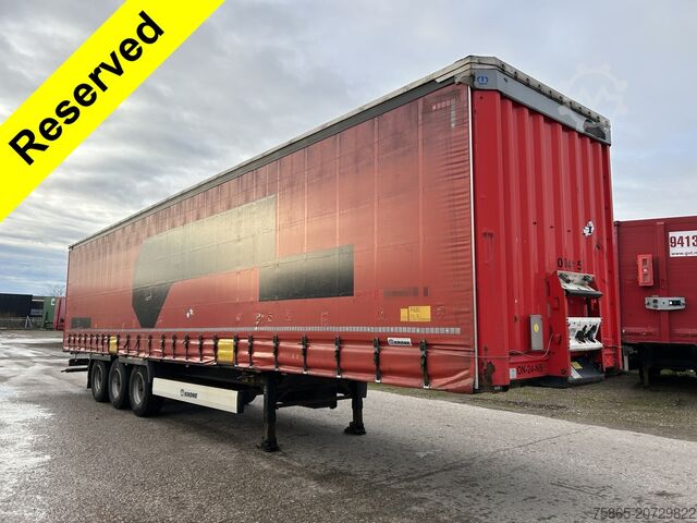 Bīdāmie tentiņi Krone Profi Liner / Pritsch - Plane / BPW Trommel / N...