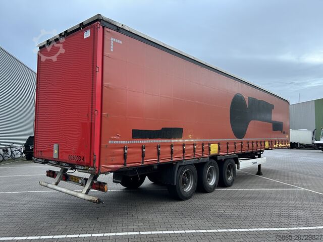 Bīdāmie tentiņi Krone Profi Liner / Curtainside / BPW Drum / NL Trailer