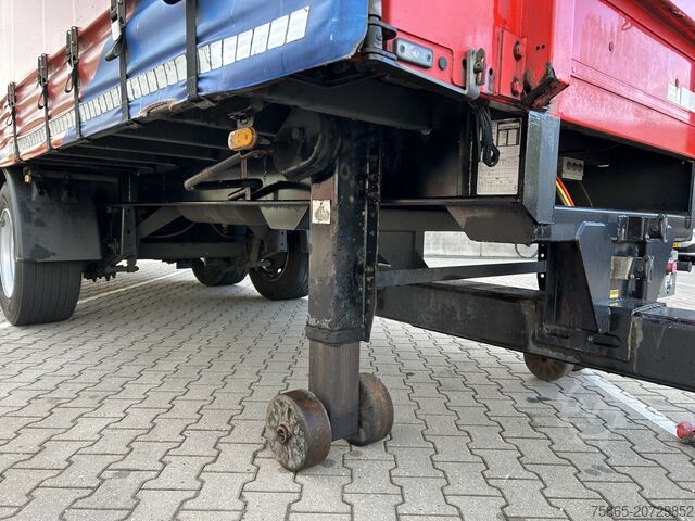 Bīdāmie tentiņi Pacton MXD 218 / Curtainside Trailer / BPW Drum / Wipk...