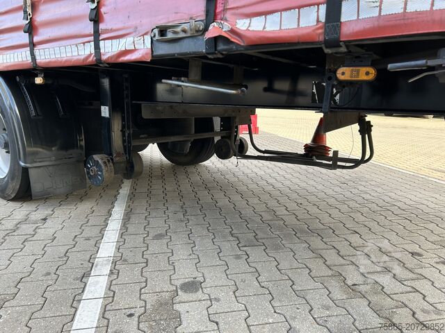 Bīdāmie tentiņi Pacton MXD 218 / Curtainside Trailer / BPW Drum / Wipk...