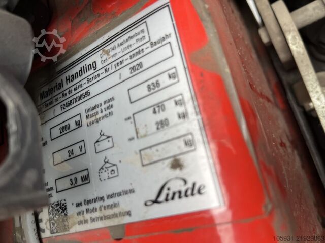 লো স্তরের অর্ডার পিকার Linde N20C