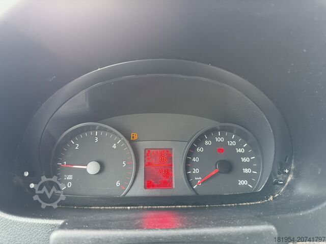 Aukštas + ilgas dėžinis sunkvežimis VW crafter 2.0tdi 136pk L2H2 laadklep