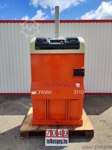Máy ép rác, máy ép kiện, máy ép kiện rác Orwak Compactor 3110