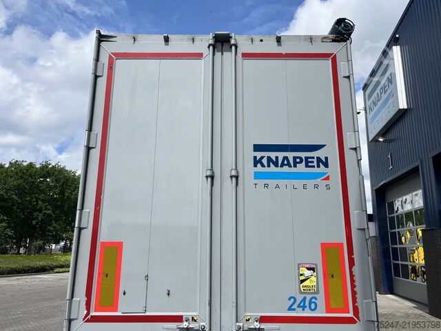 أرضية متحركة Knapen Trailers K200 - 92m3 Hogedrukreiniger Liftas 10mm