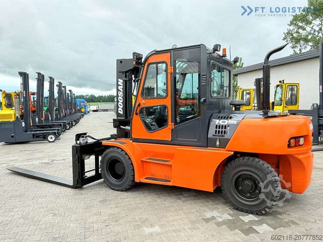 Carretilla elevadora de 4 ruedas DOOSAN 70 / DUPLEX / FORK 2500MM / POSITIONER