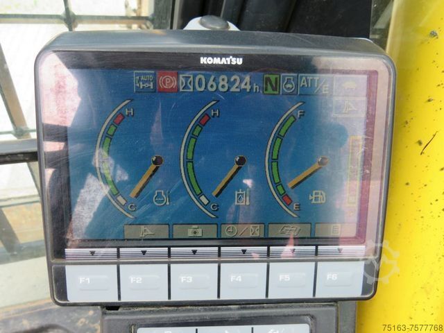 รถขุดล้อยาง KOMATSU Mobilbagger PW 148 - 8 Bagger 6.824h Deutsch top