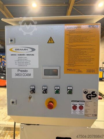 Prensa de fardos Presto CC 40 M