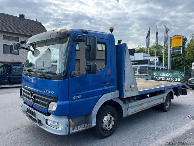 Furgón portacoches MERCEDES-BENZ Atego 818 Auto/Maschinen Transporter