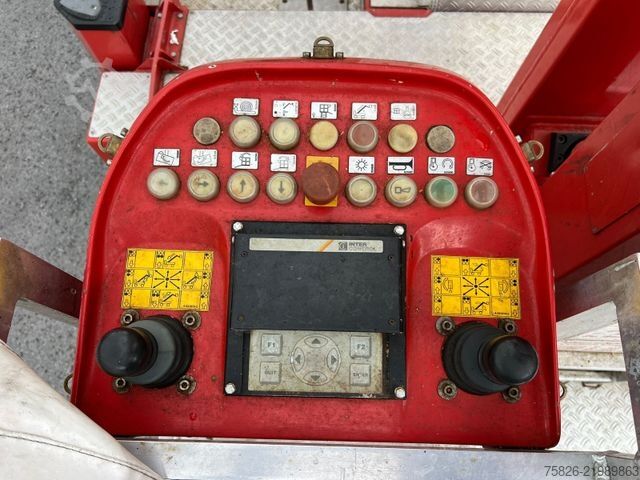 Plataforma elevadora sobre camión MAN TGL 8.180 Bison Palfinger TKA 28 M Hubsteiger