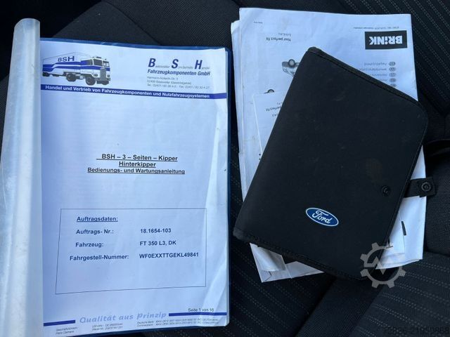 Furgón volquete FORD Transit Pritsche BSH Dreiseitenkipper DoKa L3