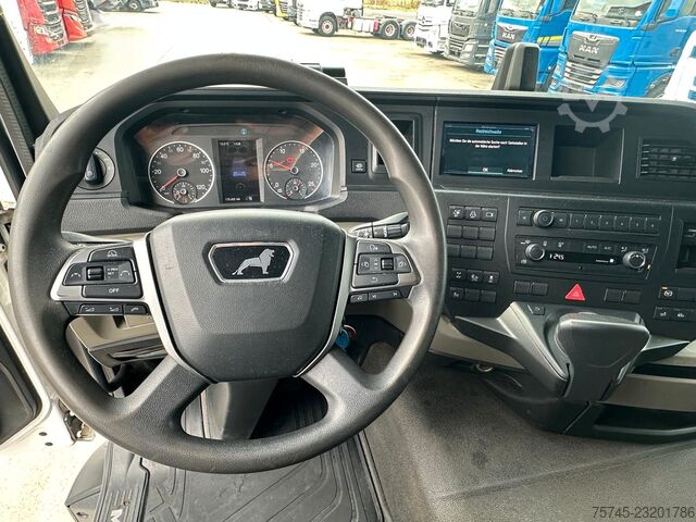 ロールオフコンテナトラック MAN TGS 26.470 * HYVA * ACC * LENK-LIFT * 6X2 * TÜV