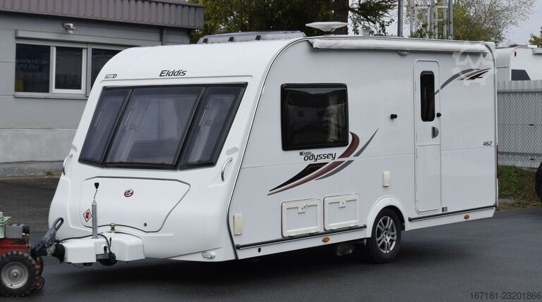Caravana  Elddis Odyssey 462 mit Mover und Vorzelt