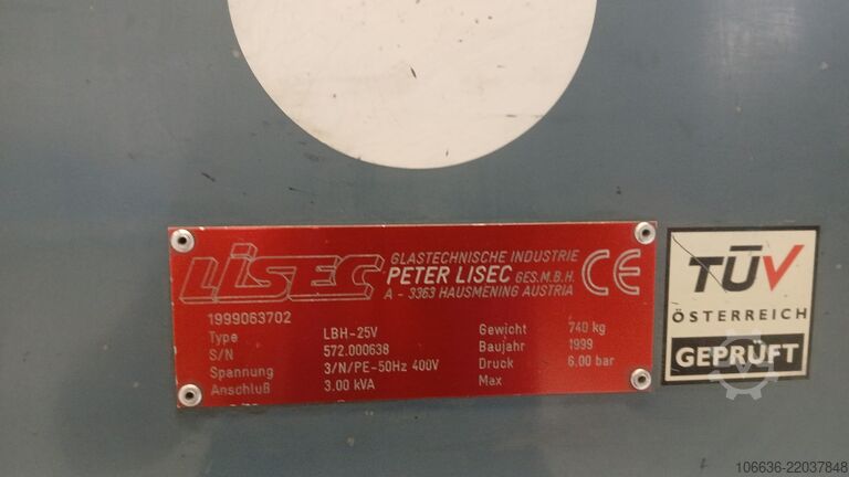 Maskine til fremstilling af isoleringsglas Lisec LBH-25V