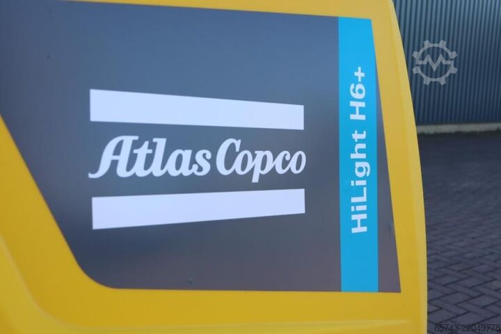 Svjetlosni toranj Atlas Copco Hilight H6+ Valid inspection, Max Boom Height 8m,