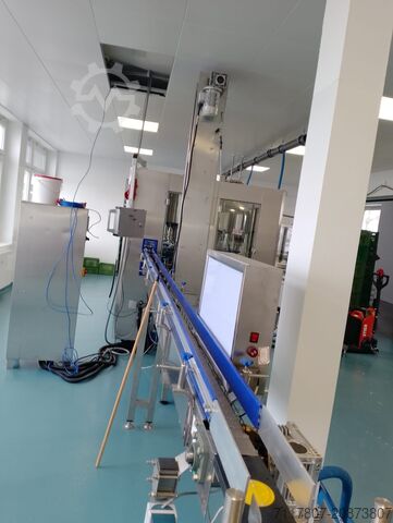 Máquina de produção de bebidas Abfüllstraße für Flaschen China