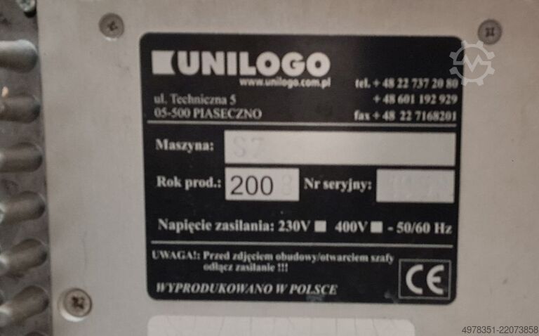 Etiketirka za samolepljive etikete P.E. Labellers UNIVERSAL 8T 3S + UNILOGO