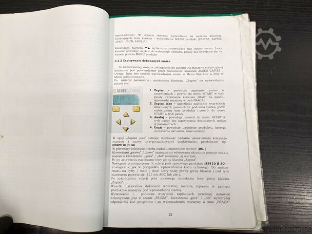 Etiketirka za samolepljive etikete P.E. Labellers UNIVERSAL 8T 3S + UNILOGO