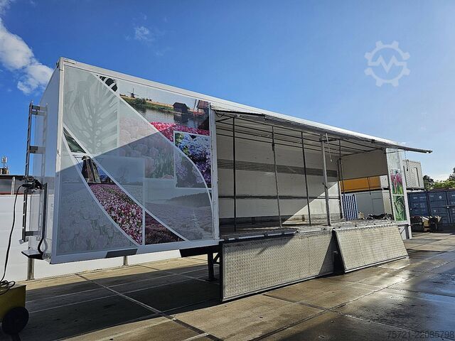 BURG BPDO 10 10 LS market stall/food trailer BURG BPDO 10 10 LS MARKTKRAAM/FOODTRAIL