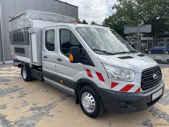 Fourgon benne basculante Ford Transit Kipper aus 1.Hand+Klima+AHK+EU5