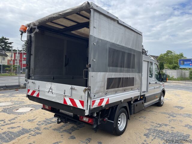 Fourgon benne basculante Ford Transit Kipper aus 1.Hand+Klima+AHK+EU5