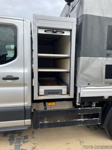 Fourgon benne basculante Ford Transit Kipper aus 1.Hand+Klima+AHK+EU5