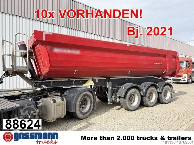 Tipper semitrailer Schwarzmüller K-Serie Kippauflieger, Hardoxmulde ca. 24/26m³,