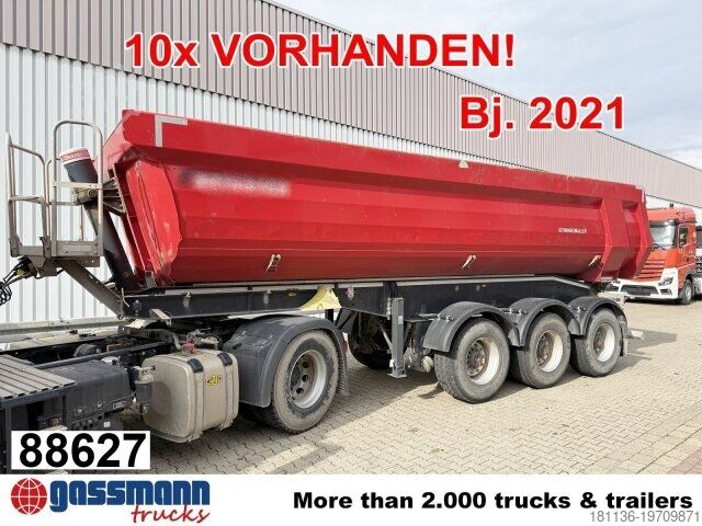 Tipper semitrailer Schwarzmüller K-Serie Kippauflieger, Hardoxmulde ca. 24/26m³,