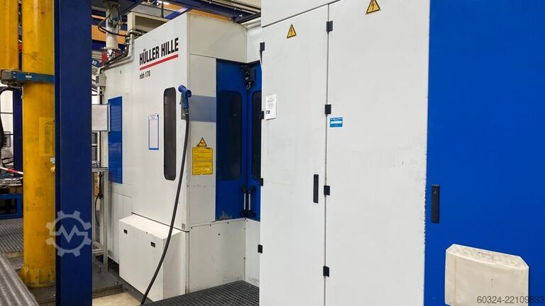 Centrum obróbcze CNC - poziome HüLLER HILLE NBH 170