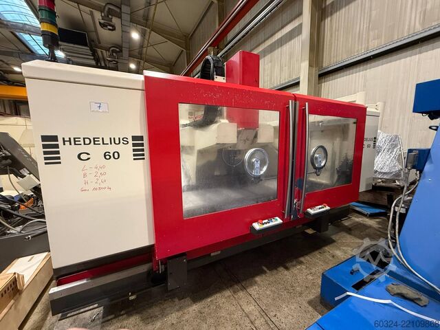 CNC-työstökeskus - liikkuva pylväs HEDELIUS C60 - 2000