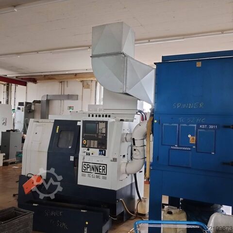 CNC-sorvi SPINNER TC52-MC