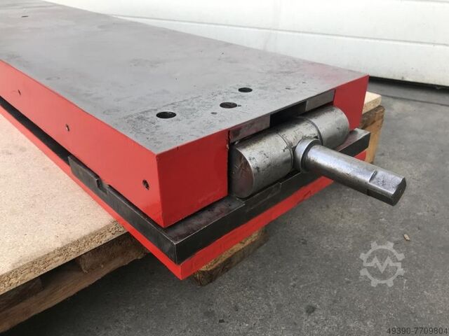 Aufspanntisch, Sinustisch, Schwenktisch; Schwenk-Aufspanntisch, Aufspannplatte, Ideal zum herstellen  1130x300