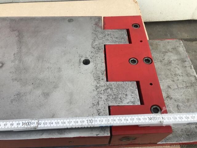 Aufspanntisch, Sinustisch, Schwenktisch; Schwenk-Aufspanntisch, Aufspannplatte, Ideal zum herstellen  1130x300