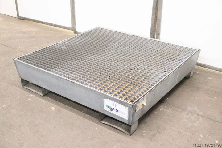Bandeja de recogida de 180 litros P&D 1210/1240/H285 mm