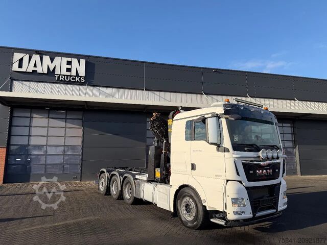 Sistem kraka kuke MAN TGX 35.560 8x4-4BL Palfinger PK 34002-SH F + Ha...