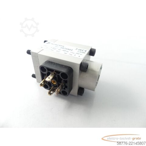 Componente Norgren 0870502 C3066 Druckschalter + GDM 3016 HN Leitungsdose - ! -