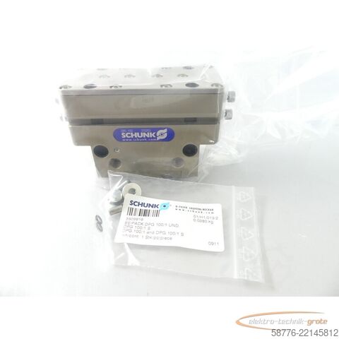 Componente Schunk DPG 100 Parralelgreifer SN: 370253 + DPG 100/1 und DPG 100/1 S -ungebr.-